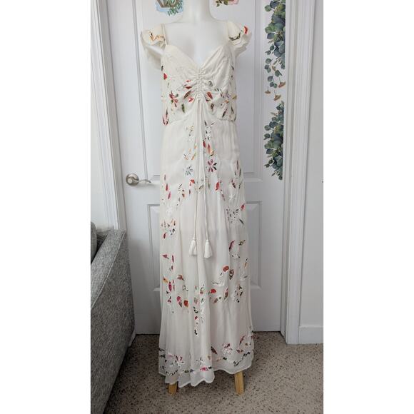 Farm Rio X Anthropologie Quintana Maxi Dress - Picture 1 of 16